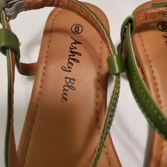 Ashley Blue women's sandals size 6 - Picture 4 of 7